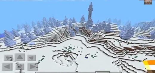 its a go: Ice Spikes Close to Spawn