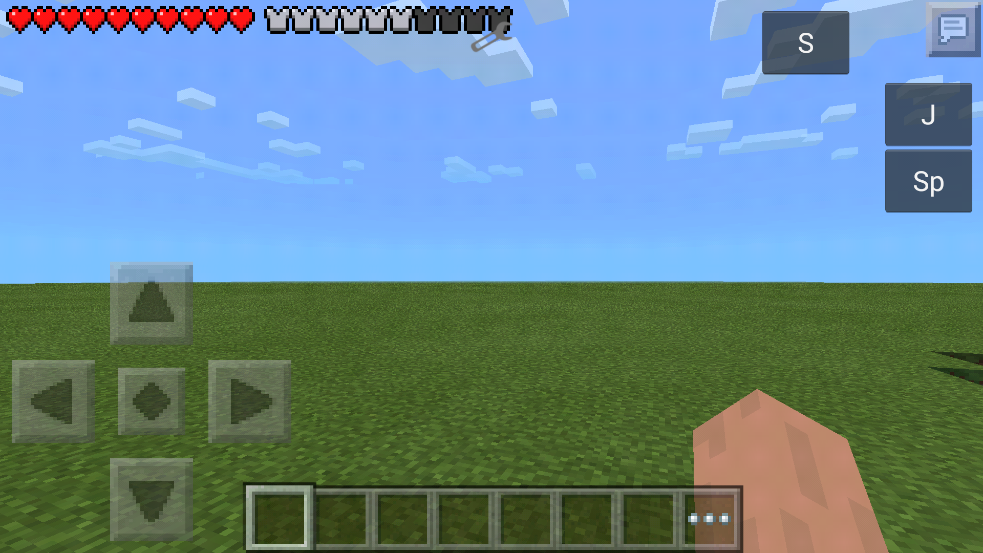 Jump Sneak Sprint Buttons Mod Minecraft Pe Mods Addons