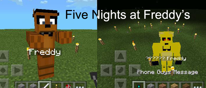 Pocket Five Nights At Freddys Mod Minecraft Pe Mods And Addons 