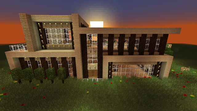 Modern House Minecraft Pe