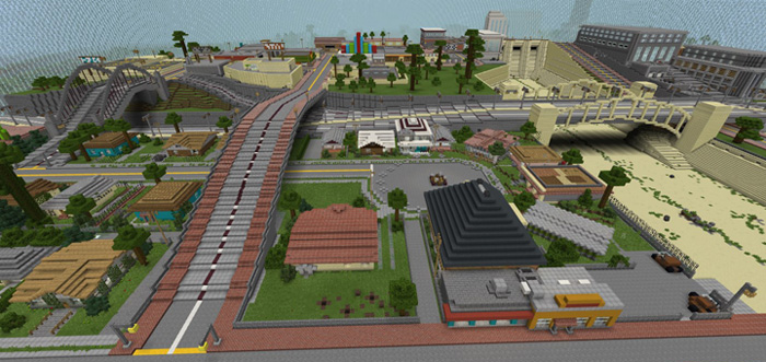 Gta San Andreas Creation Minecraft Pe Maps 4945