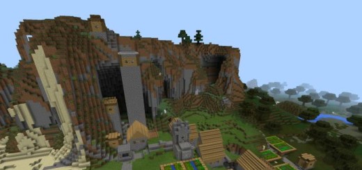 -334399639: Mountain Village & Witch Hut