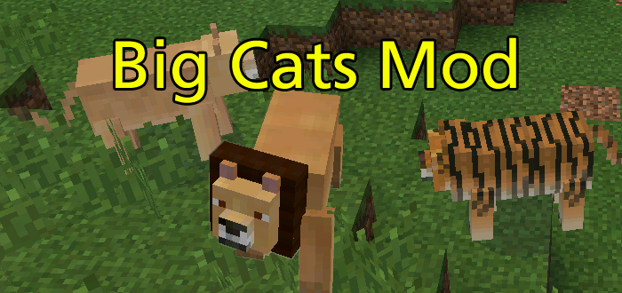 Big Cats Mod Minecraft PE Mods & Addons