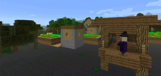 -1918652647: Village & Witch Hut At Spawn