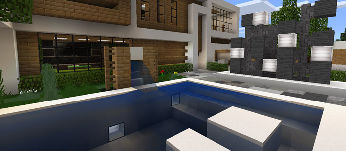 minecraft modern house texture pack