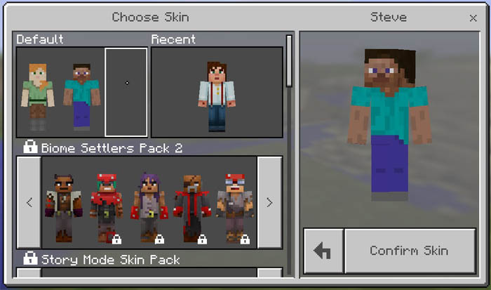 5 best Minecraft PE skins