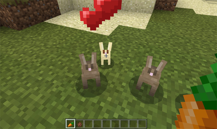 Tameable Rabbits Addon Minecraft Pe Mods Addons