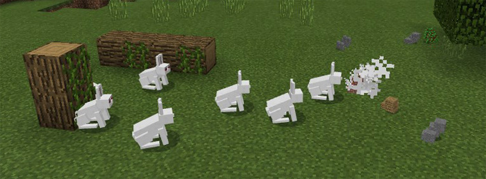 lego minecraft killer bunny