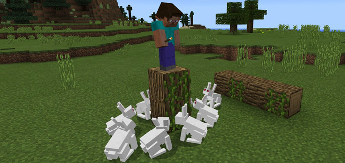 lego minecraft killer bunny