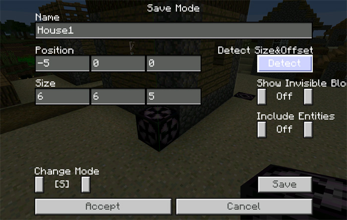 Structure Block Mod Android Minecraft Pe Mods Addons