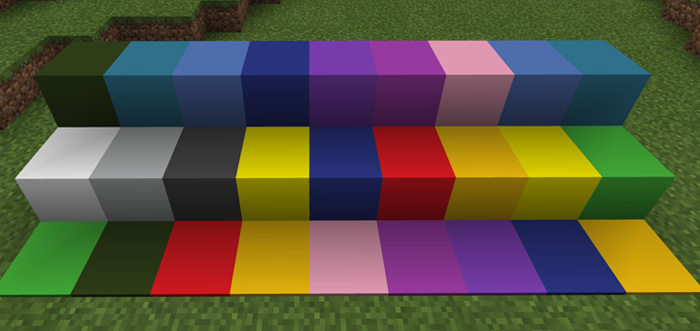 Plain Wool Colors Texture Pack | Minecraft PE Texture Packs