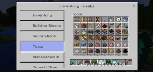 InventoryTweaks Addon