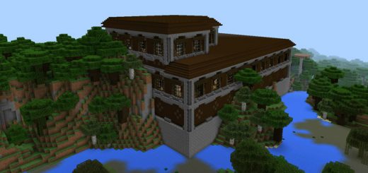 -396676922: Woodland Mansion At Spawn (1.1.0.9+ Only)