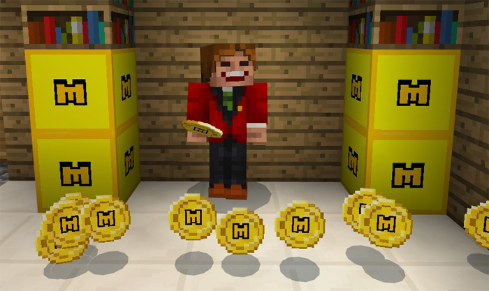 how to use minecraft coins