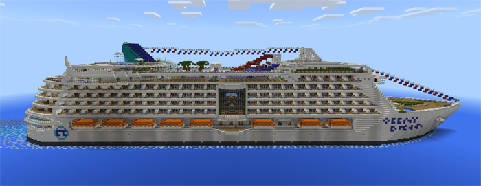 minecraft cruise ship sinking