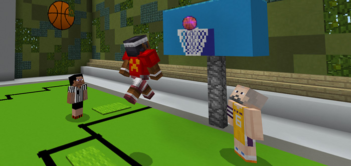 Sg Basketball Minigame Minecraft Pe Maps