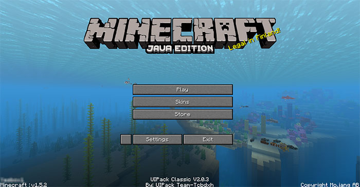 Uipack Classic Resource Pack Minecraft Pe Texture Packs