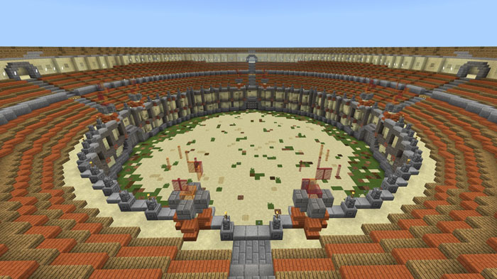 The Monster Arena 2 0 Minigame Survival Minecraft Pe Maps