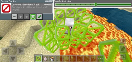 Colored Barriers Resource Pack (Beta Only)