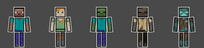 papercraft Minecraft Skins