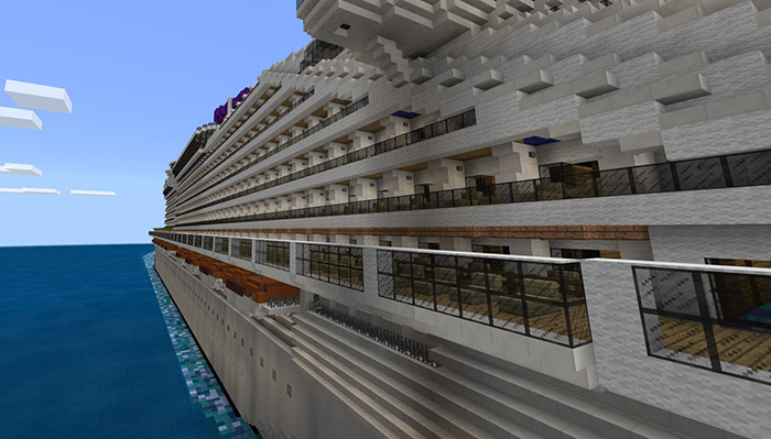 minecraft cruise ship sinking