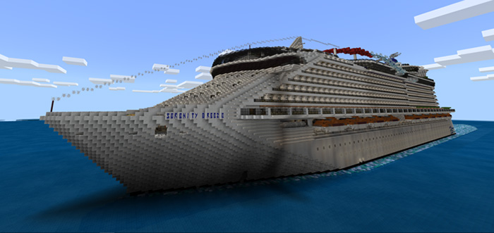 minecraft cruise ship sinking