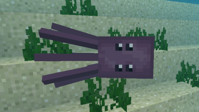 Colored Squids Add On 1 8 Minecraft Pe Mods Addons