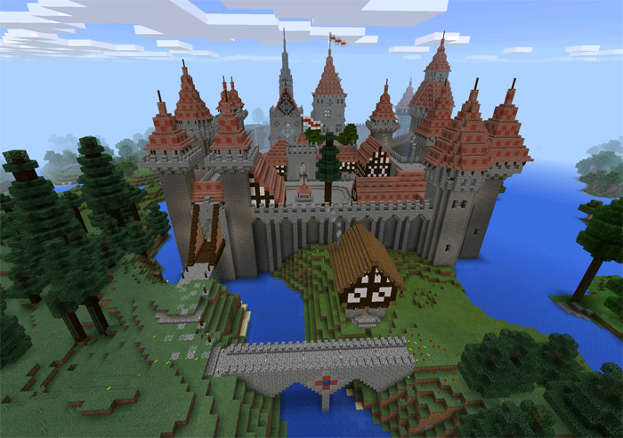 Château Castle [Creation] | Minecraft PE Maps