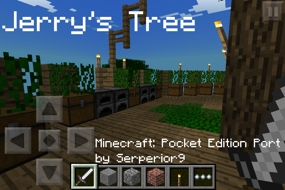 jerrys tree minecraft pe map jerrys tree minecraft pe map