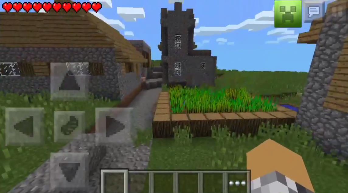 steve: Average Village With a Little Extra.. - MCPE Seeds | minecrafts.us