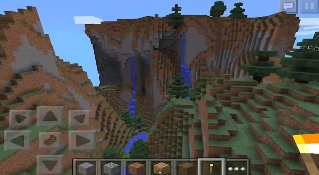 1203101925: Extreme Hills Biome & Mesa Spikes Biome - MCPE Seeds ...