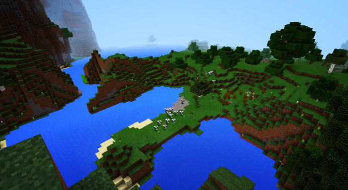 12345 Beautiful World Terrain Minecraft PE Seeds