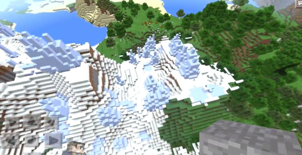 HEROBRINE4 Ice Spikes Biome Minecraft PE Seeds