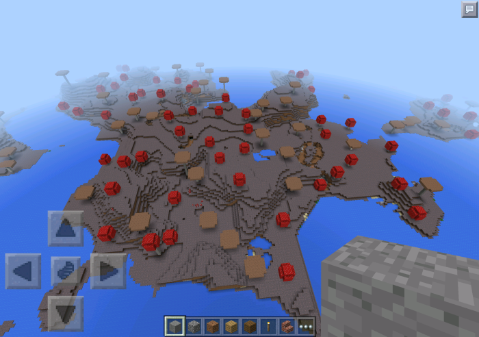 Can You Grow Mushrooms In Minecraft Pe Nac Mega Mushroom Island Minecraft Pe Seeds
