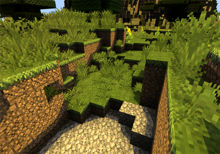 minecraft 1.8 shaders texture pack