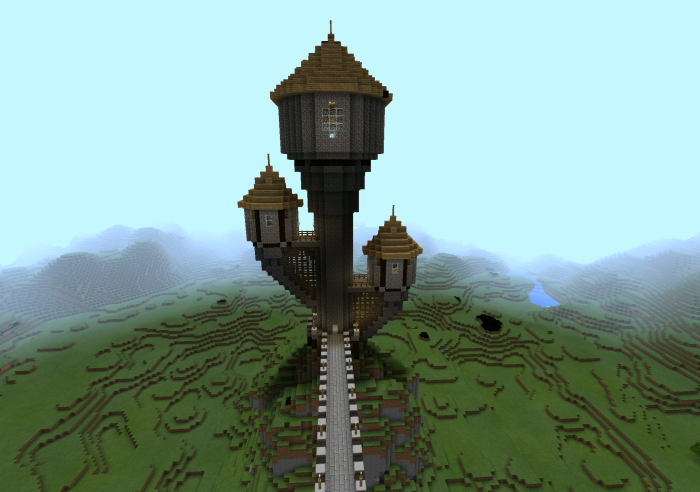 medieval wizards tower creation