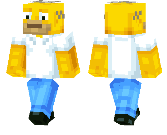 Homer Simpson Minecraft