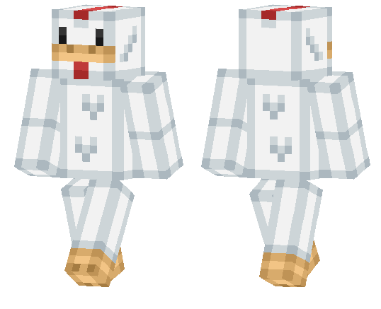 Скин гуся для майнкрафт