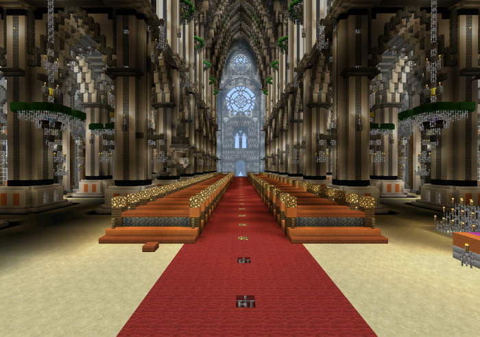 Big Cathedral [Creation] | Minecraft PE Maps
