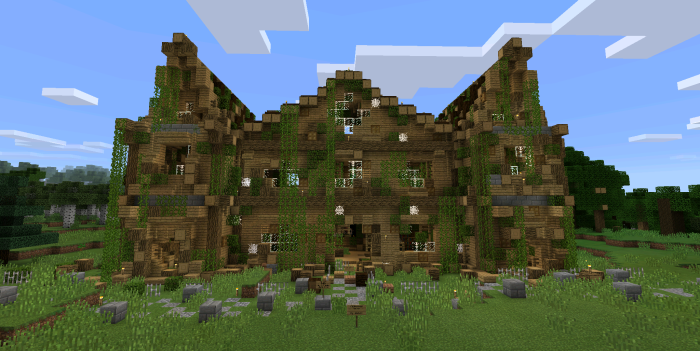 minecraft seed abandoned castle