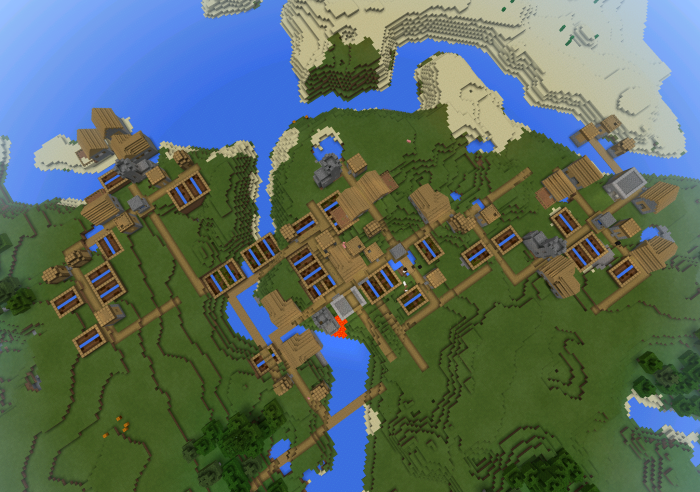 minecraft city maps seeds