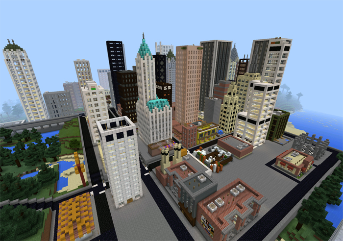 Dyltroit City [Creation] | Minecraft PE Maps