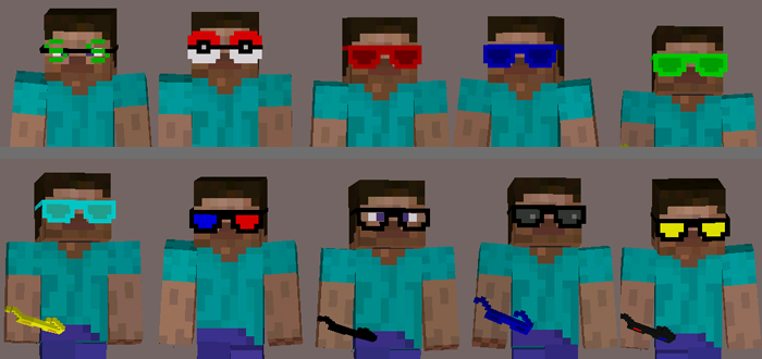 Glasses Mod Minecraft Pe Mods Addons