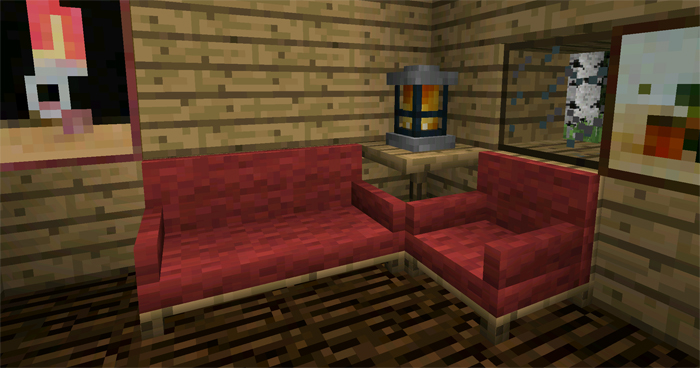 Dan's Furniture Mod | Minecraft PE Mods & Addons