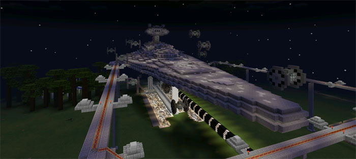 Star Wars Theme Park Creation Minecraft Pe Maps