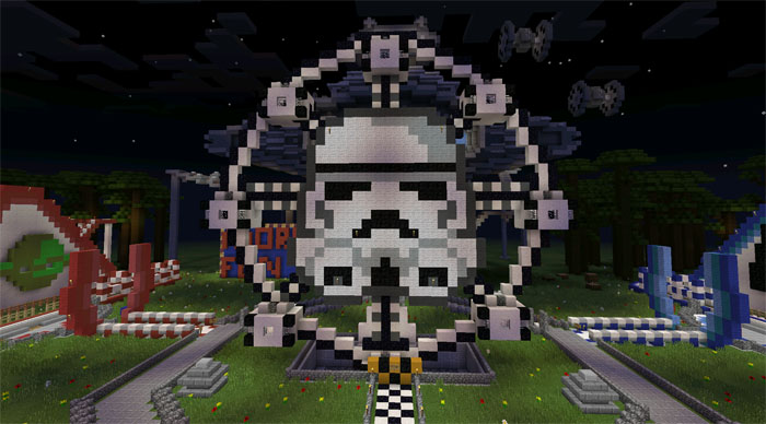 Star Wars Theme Park Creation Minecraft Pe Maps