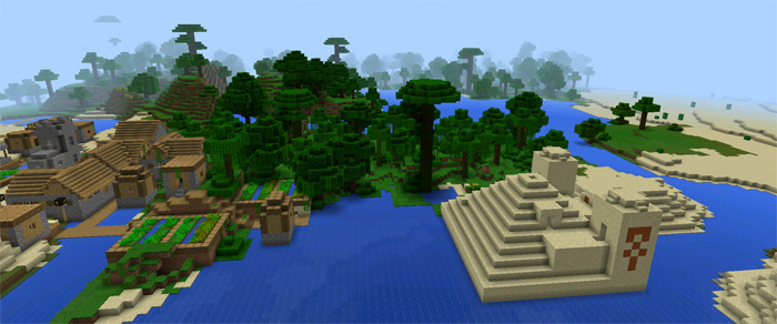 Jungle Village Seed Minecraft