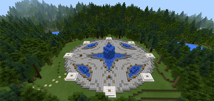 Hunger Games Forest Arena Pvp Minecraft Pe Maps