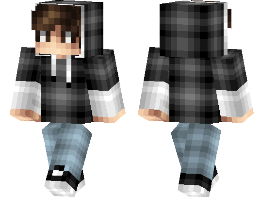 Dark Hoodie | Minecraft PE Skins