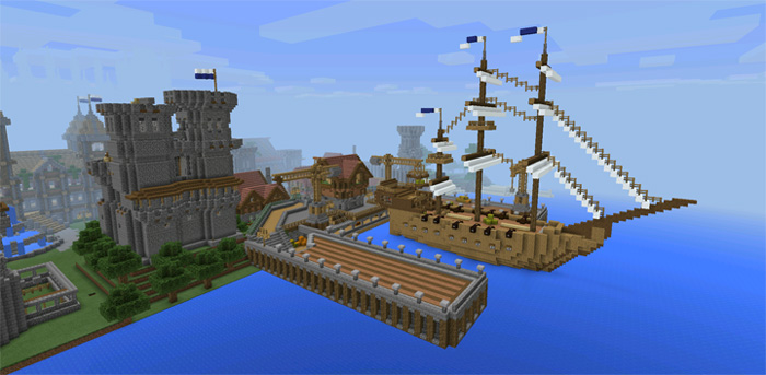 Kingdom of Fairheaven Creation Minecraft PE Maps